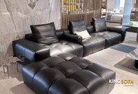 Sofa Da Boston Cao Cấp, Sofa Da Bò Thật