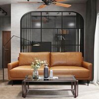 Sofa Da Charles - Sofa Cao Cấp Cho Phòng Khách Hiện Đại