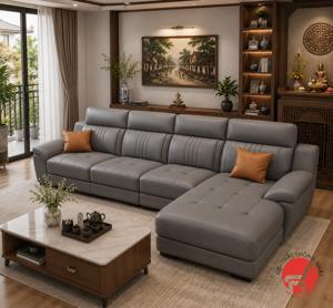 Sofa da đẹp Hà Nội SFD-019