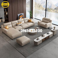 Sofa Da Hàn Quốc Góc Chữ L Sang Trọng N139-D