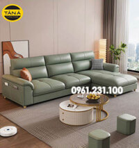 Sofa Da Hàn Quốc N148 Dài 2m4, Góc Chữ L Đẹp