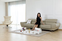 Sofa da hạng sang NV34