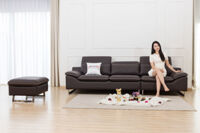 Sofa da mã NV122 - Chuẩn gu sống hiện đại