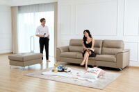 Sofa da thật Malaysia mã 9412