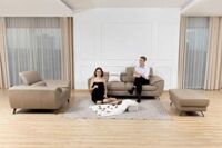 Sofa da thật Malaysia mã 2151-1C