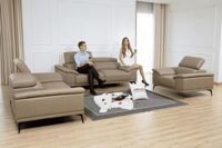 Sofa da thật Malaysia mã 2185-2B