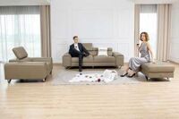 Sofa da thật Malaysia mã 2126-C