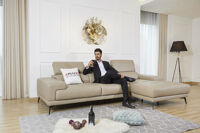 Sofa da thật Malaysia mã 2212L-2