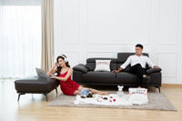 Sofa da thật Malaysia mã 2185-S4