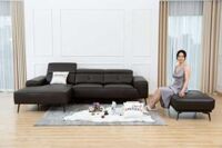 Sofa da thật nhập khẩu mã 2244L