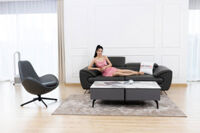 Sofa da thật nhập khẩu Malaysia mã 2151-2G