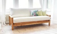 Sofa giường 1m2 hiện đại gỗ sồi nga SF60