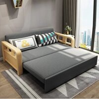 Sofa giường 1m2 hiện đại gỗ sồi nga SF58