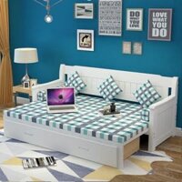 Sofa giường 1m2 hiện đại gỗ sồi nga SF63