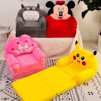 Sofa Giường đa năng- Đệm Ghế Lười hình thú gấp 3 tầng cho bé yêu
