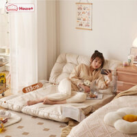 Sofa Giường Lười Tựa Lưng Ngồi Bệt Tatami Đệm Cao Su Non Cao Cấp - Sofa Bed Gấp Gọn Giá Rẻ 5 Cấp Độ Gập Ngả