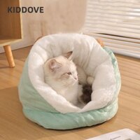 Sofa Giường Mèo KIDDOVE, Chuồng Thú Cưng Sang Trọng Mềm Mại Ấm Áp, Tổ Ngủ Sang Trọng Bền Đẹp Mùa Đông