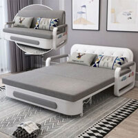 Sofa Giường Ngủ Thông Minh DAKITA Loại Tốt Nệm Xơ Dừa Hộc Tủ Gỗ DKB-910