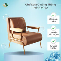 Sofa Giường Thông Minh, Ghế Sofa Lười 2 Trong 1 Gấp Gọn Siêu Tiện Lợi, Ghế Sofa giường Cổ Điển Sang Trọng M140