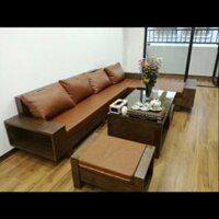 Sofa gỗ sồi nga