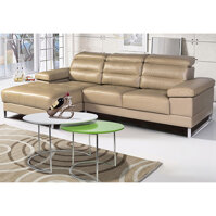 Sofa góc bọc da thật cao cấp SF63