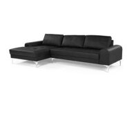 Sofa góc giả da Klosso KGG001-SDT (Đen)