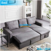 Sofa góc giường thông minh LB03 IKEA màu xám - Sofa giường - KenSOFA.vn