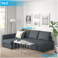 Sofa góc giường thông minh LB01 IKEA màu xám - Sofa giường - KenSOFA.vn