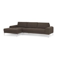 Sofa Góc Klosso G003 289 x 151 x 90 x 85 x 50 cm Nâu socola