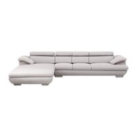 Sofa Góc L-Concept Juno 338 x 168 x 7590 cm Xám Nhạt