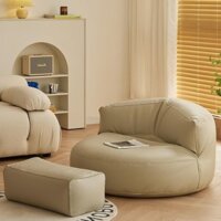 Sofa hình bán nguyệt lười biếng, ghế dựa thư giãn, có thể nằm có thể ngủ tatami, phòng ngủ phòng khách loại n