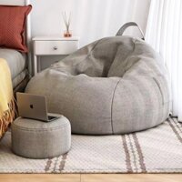 Sofa Lười Túi Đậu Ban Công Phòng Khách Căn Hộ Nhỏ Giản Dị Ghế Tựa Đơn Phòng Ngủ Ghế Ngồi Tatami