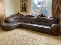 Sofa mun góc tân cổ điển SOFA-8850-L