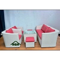 Sofa nhựa giả mây cao cấp giá tại xưởng HGH