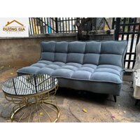 Sofa nhung có thể làm giường mini 1m2 x 1m tiết kiệm không gian