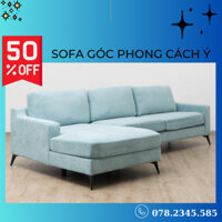 Sofa Nỉ L, Sofa Góc chữ L, Sofa góc, Sofa Phòng khách chất liệu Nỉ Cao Cấp,tặng ngay 02 gối ôm