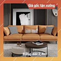 Sofa phòng khách  - Sofa văng 3 chỗ bọc da cao cấp