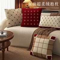 Sofa Retro Đệm Gối Tựa Lưng Đầu Giường Đệm Hình Học