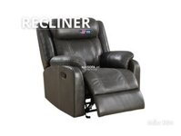 Sofa thư giãn Recliner R04 màu xám Hàng xuất khẩu - Sofa thư giãn Recliner - KenSOFA.vn