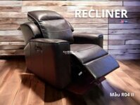 Sofa thư giãn Recliner R04II Hàng xuất khẩu - Sofa thư giãn Recliner - KenSOFA.vn