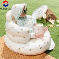 Sofa Trẻ Em RADIANTEDGE, Sofa Bơm Hơi Thiết Kế Dễ Thương Gia Đình, Ins Phong Cách Ngồi Ngoài Trời Huấn Luyện Ghế Gấp Cho Bé Tập Đi