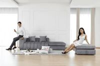 Sofa vải hạng sang AT11