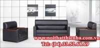 Sofa văn phòng SF35 Da PVC