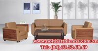 Sofa văn phòng SF37 Da thật