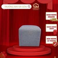 Sofagiaxuong đôn ghế gỗ sofa SERITA giá xưởng chất vải bố nhập khẩu cao cấp Trường Mai Sài Gòn