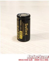 SOFIRN 18350; Pin sạc SOFIRN 18350 lithium 3.7v 850mAh chính hãng /Loại đầu BẰNG