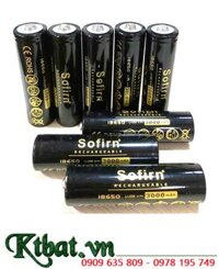 SOFIRN 18650; Pin sạc 3.7v SOFIRN 18650 (Lithium 18650 3000mAh 3.7v) _Chỉ sử dụng cho đèn pin