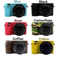 Soft Silicone Rubber Camera Case For Sony A6300 ILCE-6300 A6400 ILCE-6400 A6100 ILCE-6100