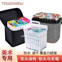 Soft Tip Marker Full Set Oily Double-Headed Touch new6 Generation Sinh Viên Anime Nghệ Thuật Bút Chuyên Dụng