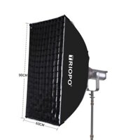 Softbox 60x90 triopo thao tác nhanh kèm tổ ong